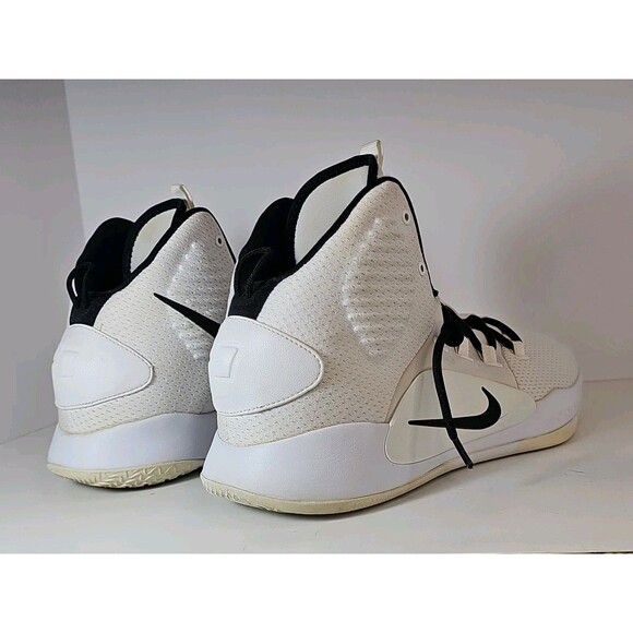 Nike Zoom Hyperdunk X TB White Black Basketball Shoes AR0467-100 Men Sz 13 2018 main image 6